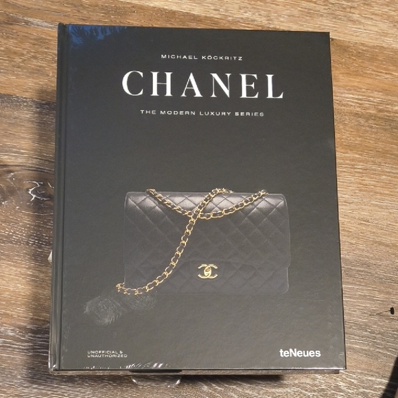 CHANEL Book with Black and Gold Accents